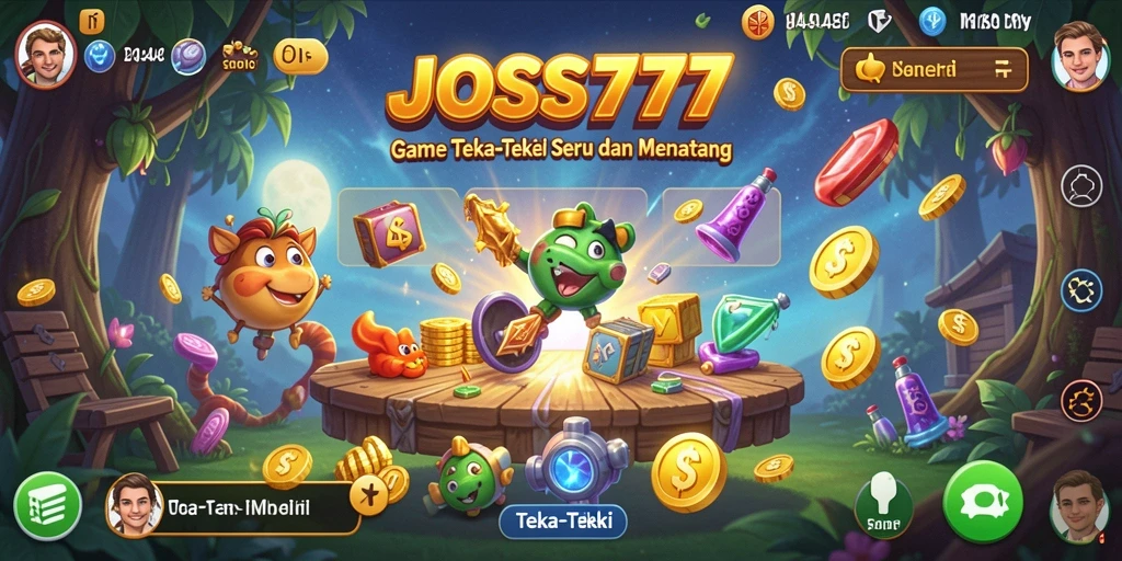 Tampilan antarmuka JOSS777 yang menarik dan fungsional.