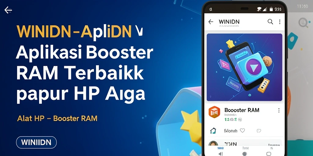 Antarmuka WINIDN yang intuitif untuk Booster RAM.