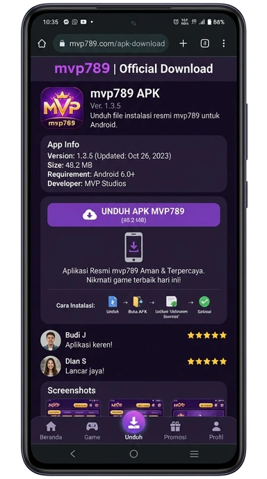 Panduan Unduh dan Instal APK mvp789 untuk Android
